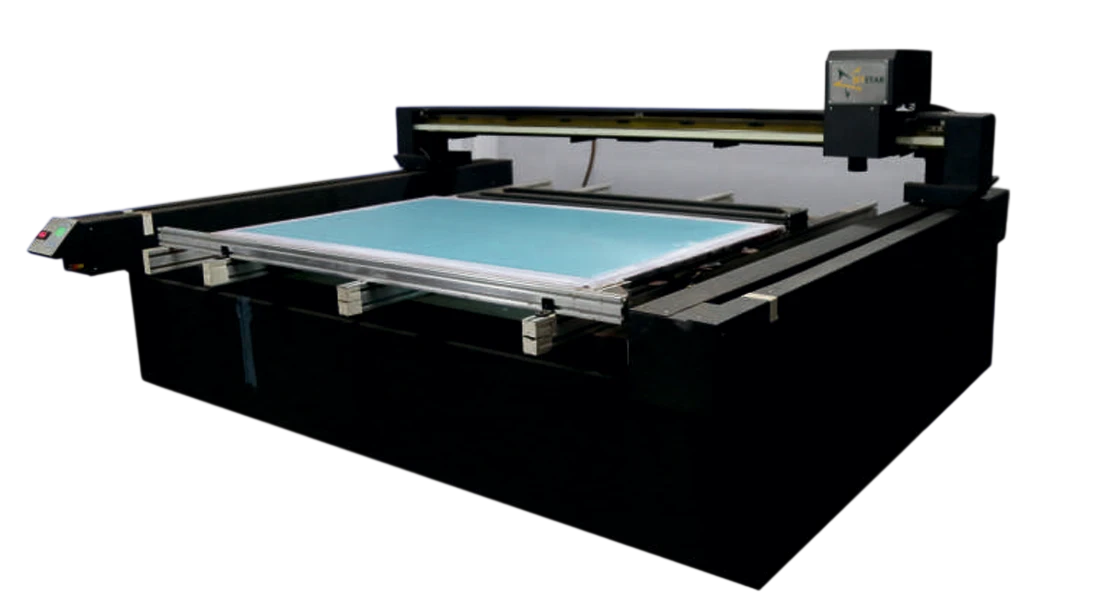 Jetstar Blue Ray Flatbed Screen Engraver