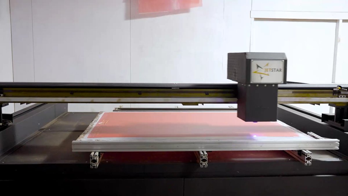 Jetstar Blue Ray Flatbed Screen Engraver thumbnail 3
