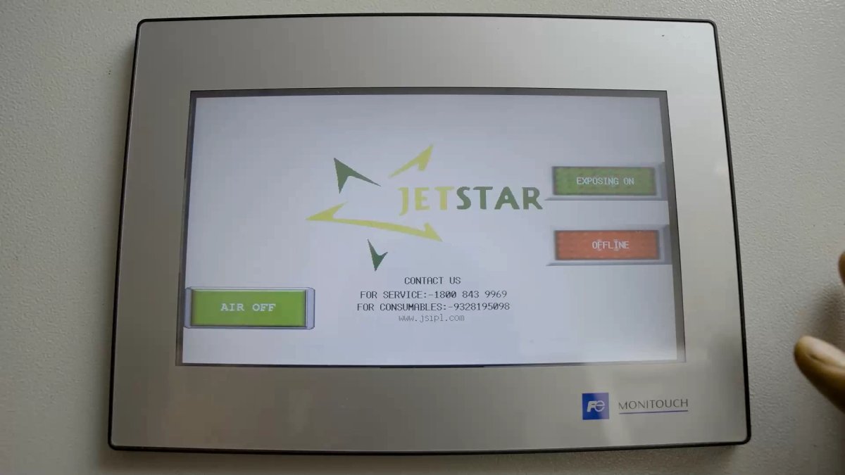 Jetstar Inkjet Rotary Screen Engraver thumbnail 5
